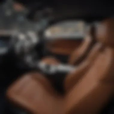 Interior View of the 2021 California Special Mustang Interior view highlighting the modern dashboard and luxurious seating of the Mustang.
