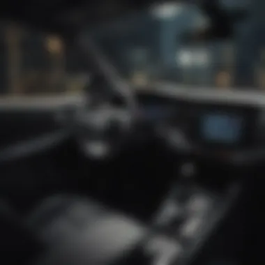 Interior layout highlighting advanced technology features