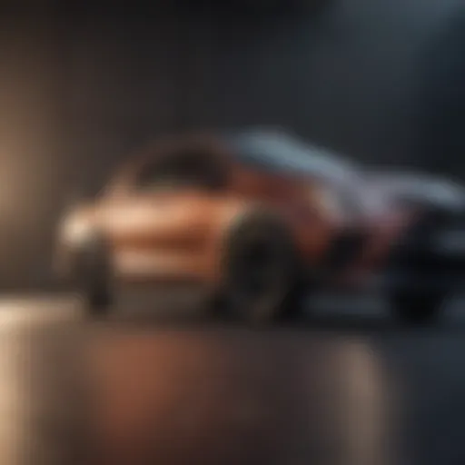 Side view showcasing the Corolla Truck's sleek design