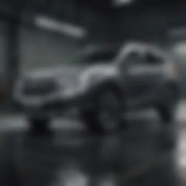 Dynamic Performance of the Honda CR-V Dark gray Honda CR-V in motion, highlighting its performance capabilities