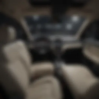 Dodge Journey Crew Interior Layout Interior view highlighting the spacious and functional layout of the Dodge Journey Crew.