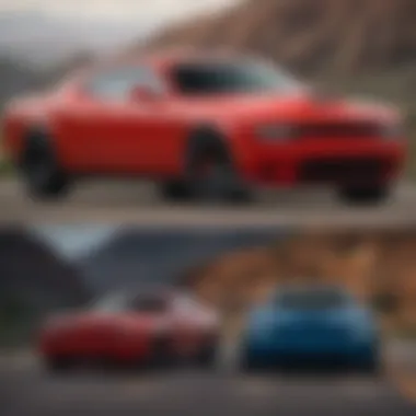 Comparison: Dodge Hellcat vs. Alternatives Comparison chart of Dodge Hellcat and alternative vehicles