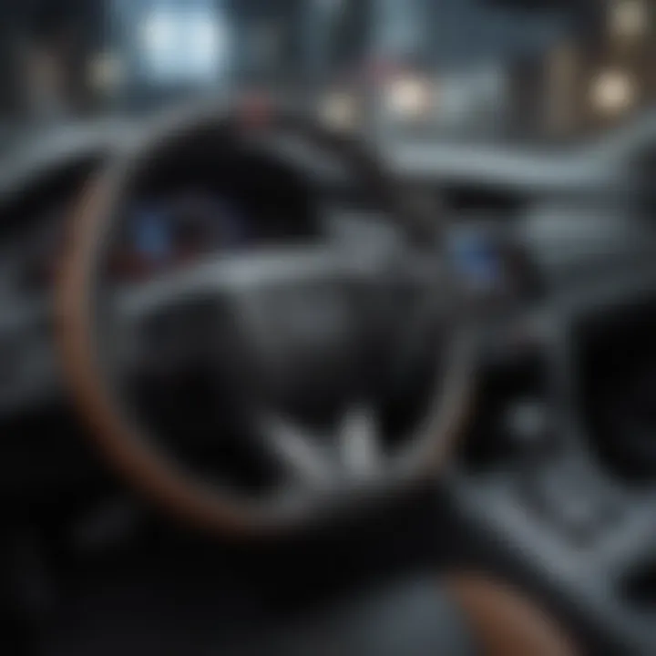 Interior features of the Honda Civic showcasing technology