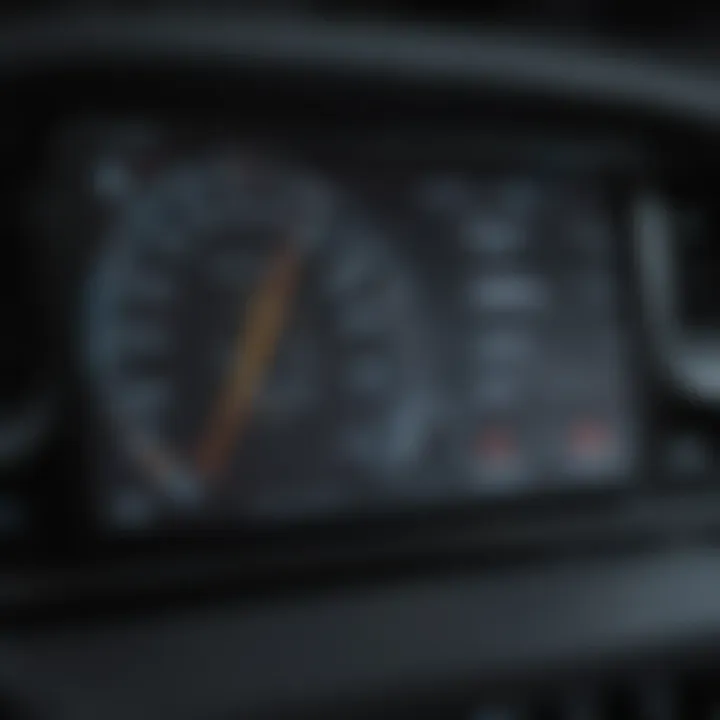 Performance metrics display indicating the efficiency and handling of the Elantra GLS.