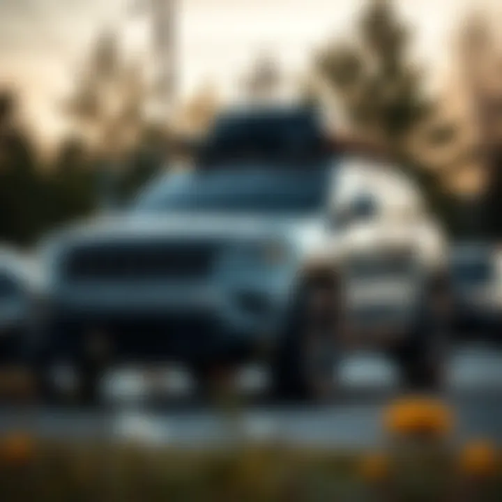 Seamless Installation of Ladder Accessories Installation of ladder accessories on Jeep Grand Cherokee