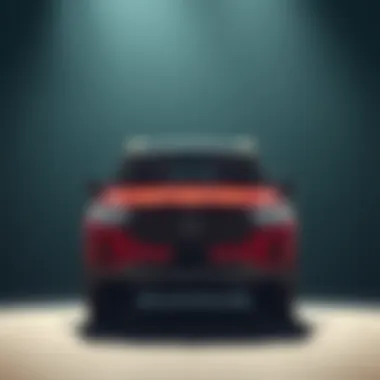 Key safety features in a luxury SUV highlighted for buyers