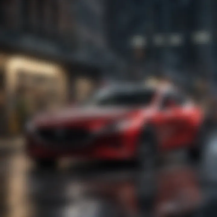Safety features of the Mazda Grand Touring emphasizing innovative technology