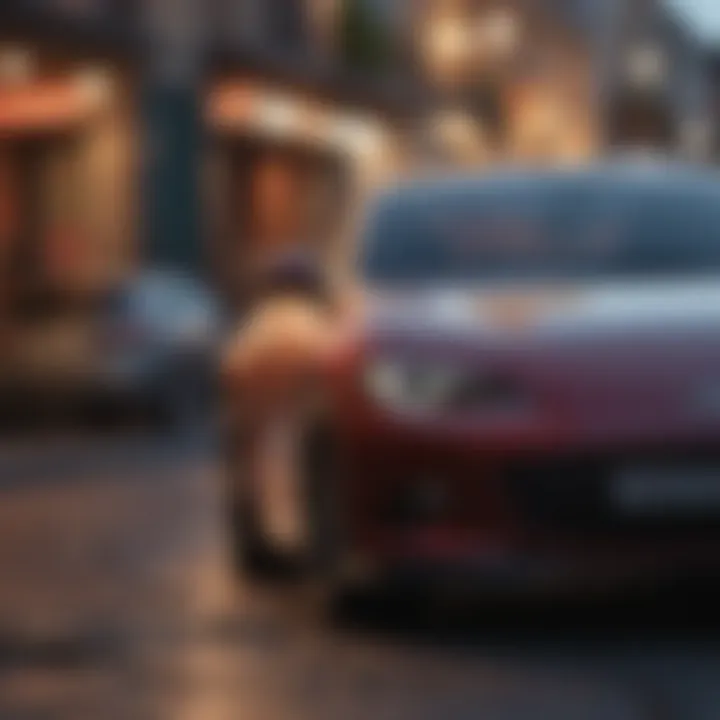 Infographic showcasing consumer preferences and market trends for Mazda in Peru.