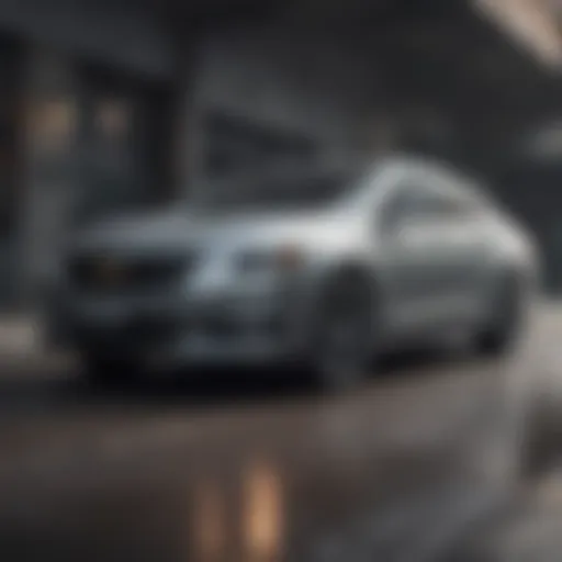 Sleek exterior design of the new Chevrolet Impala showcasing its modern lines.