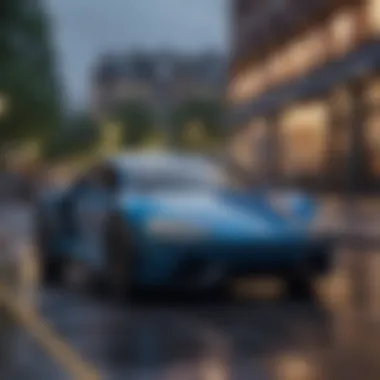 Group of electric side-by-side vehicles showcasing design