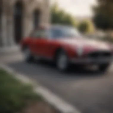 A vintage Maserati model, representing the brand's historical significance