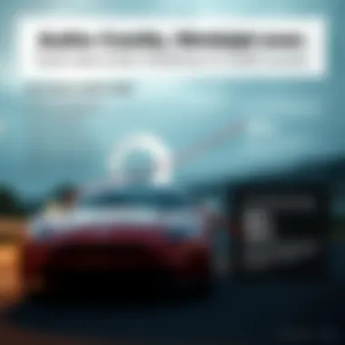 Auto Loans and Their Influence on Credit Scores Diagram illustrating the impact of auto loans on credit scores