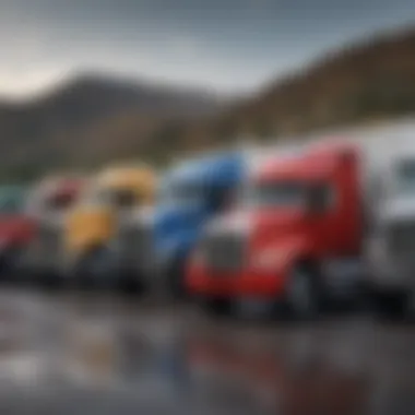 Diverse Selection of Trucks A stunning lineup of used trucks available for purchase