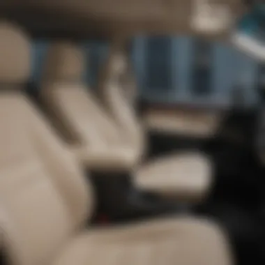 Interior layout of the Toyota Sienna highlighting seating options
