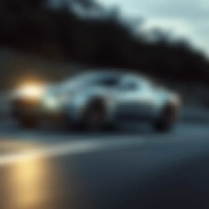 Aston Martin DB Performance Performance dynamics of a used Aston Martin DB in motion