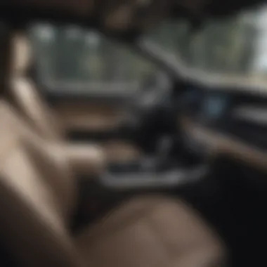 Interior showcasing advanced technology in Kia Telluride