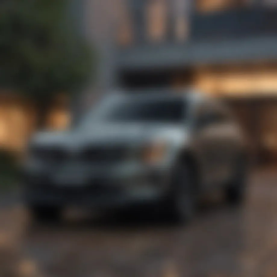 Sleek exterior view of a used Kia Telluride