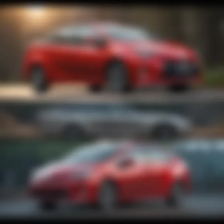 A comparison chart of various Toyota Prius models with specifications.