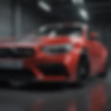 Comparison of vinyl wrap and traditional paint finish