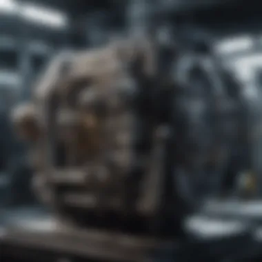A cross-section view of hybrid engine technology