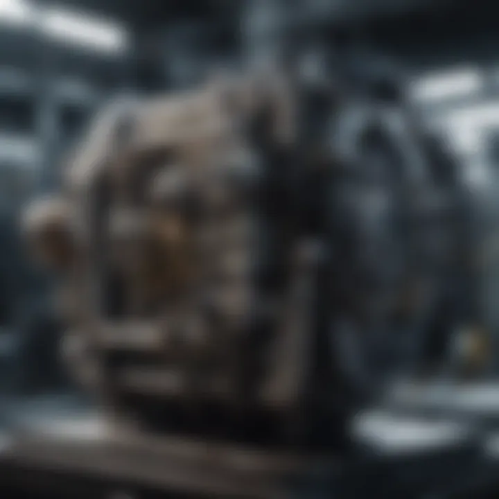 A cross-section view of hybrid engine technology