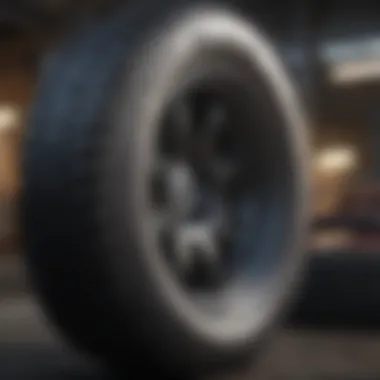 Close-up of tire reviews and ratings, highlighting consumer feedback and insights.