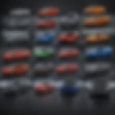 Diversity of Cars and Extended Warranty Options A collage of various car models representing diverse warranty options.