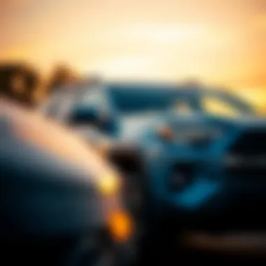 Comprehensive Safety Features of Toyota SUVs Safety features displayed in Toyota SUV