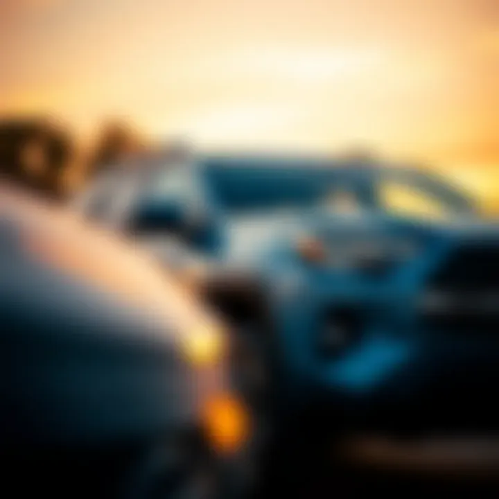 Comprehensive Safety Features of Toyota SUVs Safety features displayed in Toyota SUV
