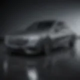 Sleek and modern Mercedes-Benz sedan showcasing elegant design.