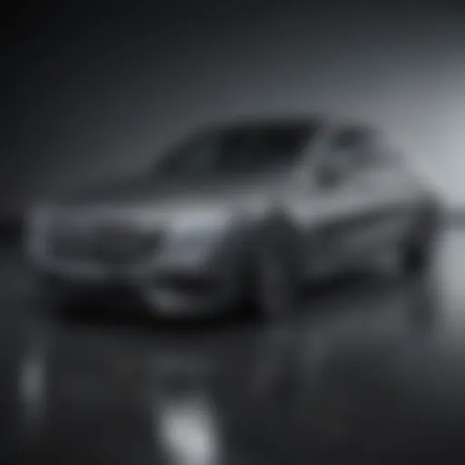 Sleek and modern Mercedes-Benz sedan showcasing elegant design.