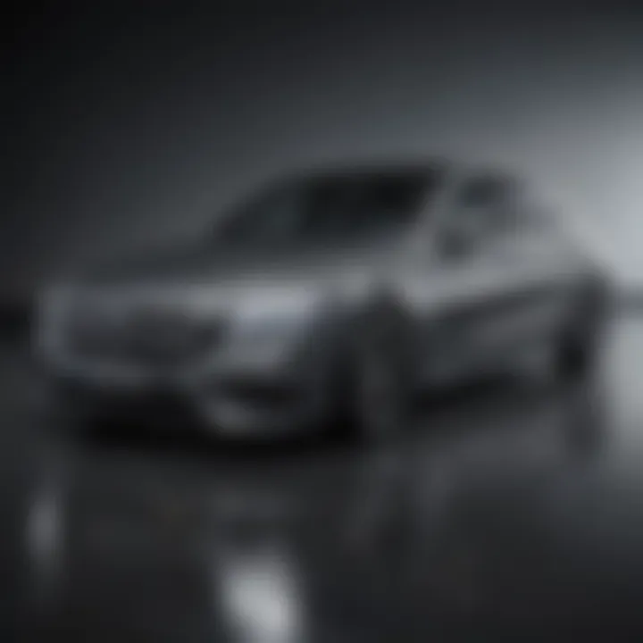 Sleek and modern Mercedes-Benz sedan showcasing elegant design.