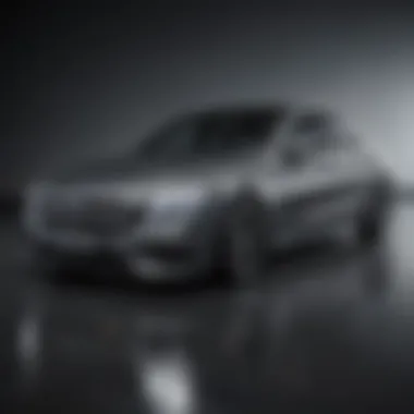 Sleek Mercedes-Benz Sedan Sleek and modern Mercedes-Benz sedan showcasing elegant design.