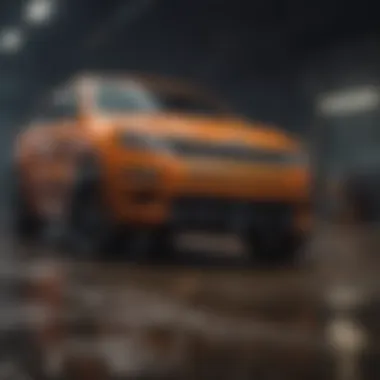 Competitive Analysis: Jeep Grand Cherokee Trackhawk vs. Rivals Comparison chart of Jeep Grand Cherokee Trackhawk with competitors