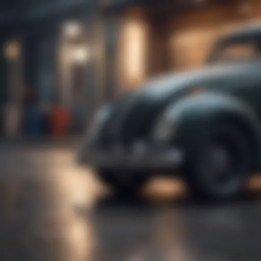 Custom Volkswagen Bug with stylish rims