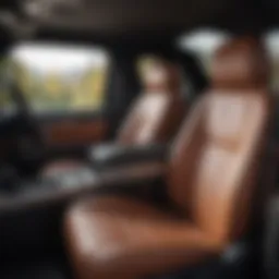 Yukon Denali showcasing the spacious interior with bench seat