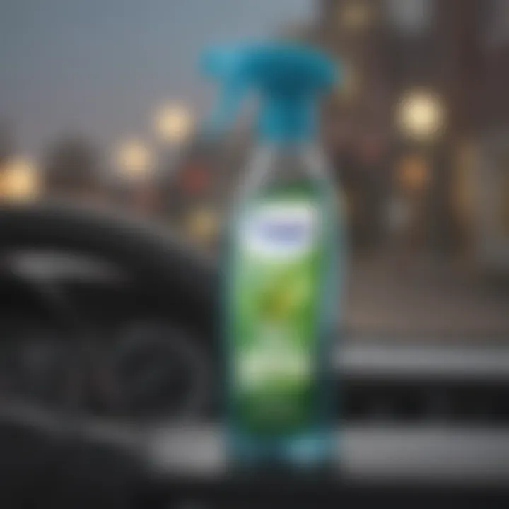 Various scent options available for Febreze car air fresheners