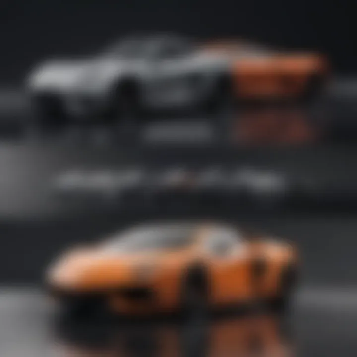 A visual comparison chart of different car trackers highlighting their prices and functionalities.