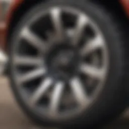 Stylish fuel rims designed for Toyota Tundra showcasing intricate patterns