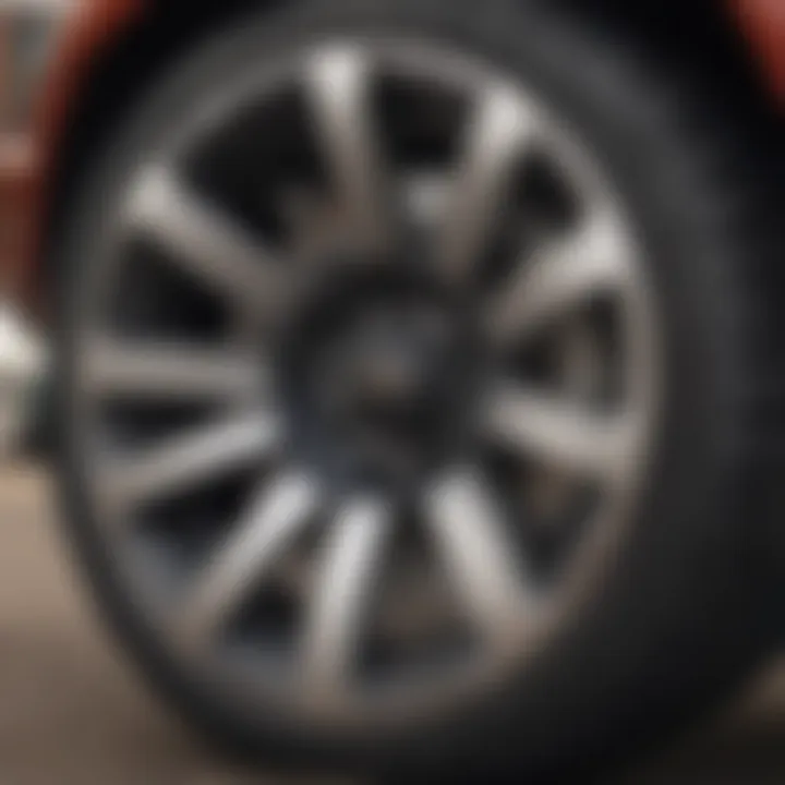 Stylish fuel rims designed for Toyota Tundra showcasing intricate patterns