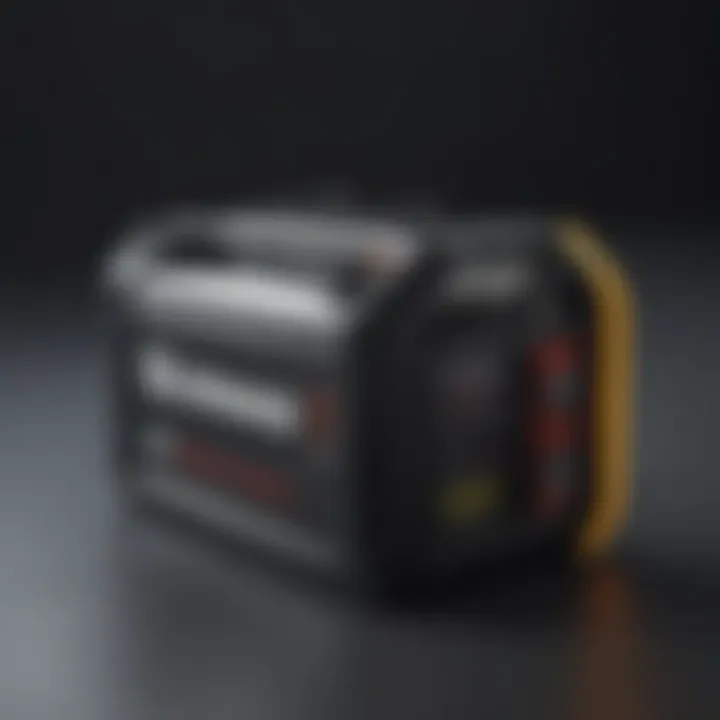 Different types of car battery generators displayed