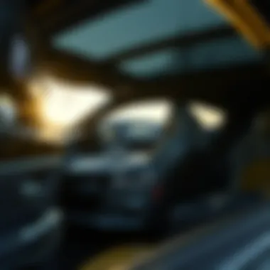 Interior features of the Grey Dodge Charger SXT