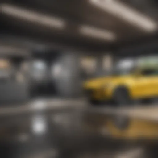 Interior of a Hertz Local Edition rental office showcasing customer service.