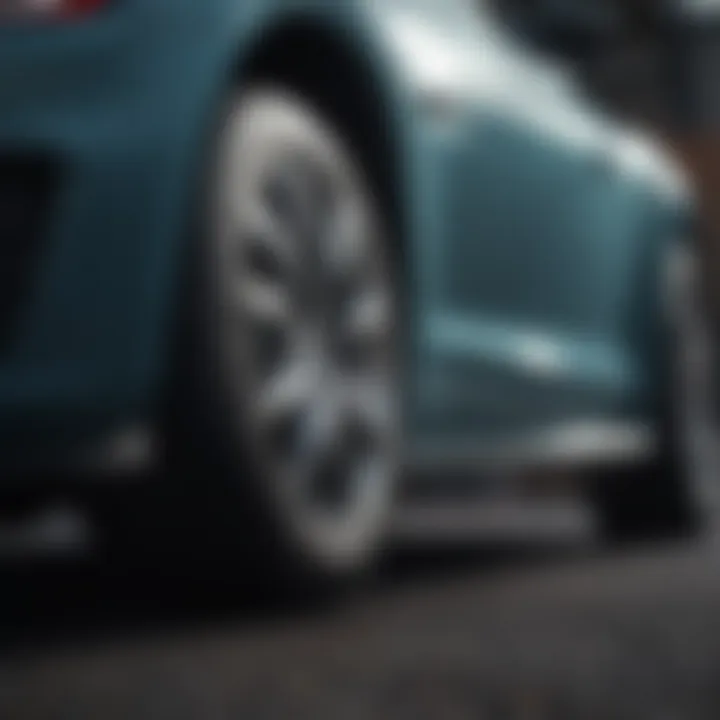Advanced tire technology illustrating performance enhancements