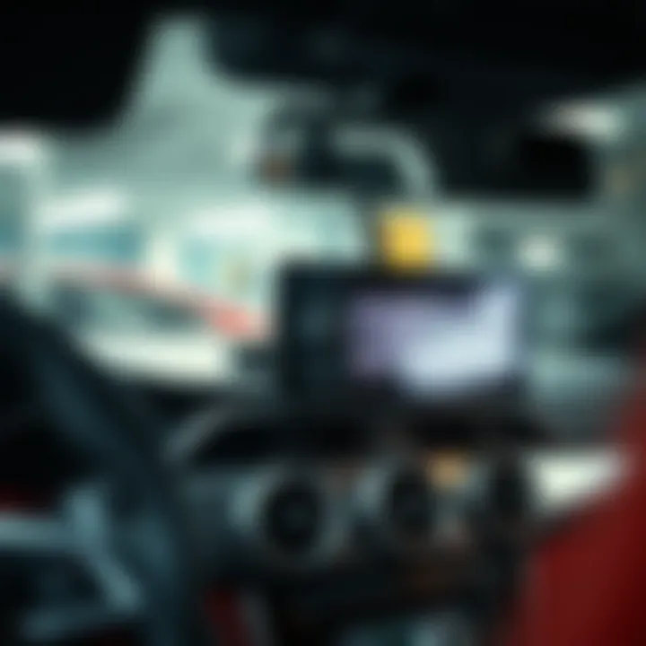 Installing a High-Powered Car Stereo Installation process of a high-powered car stereo in a vehicle dashboard