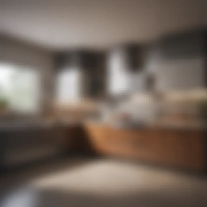 Illustration of air quality improvement in kitchens using Home Beyond range hoods.