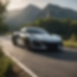 Elegant design of the Honda R Series vehicle showcasing its aerodynamic profile