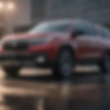 Maintenance Guide for Windshield Wipers Step-by-step visual guide for maintaining Honda Ridgeline windshield wipers.