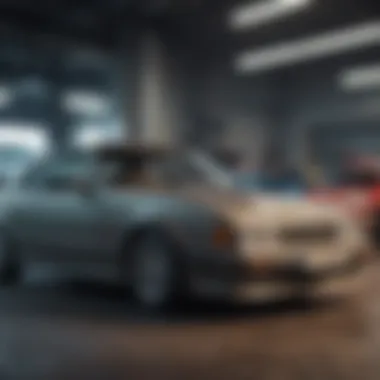 Assessing Financial Readiness A calculator and financial statements depicting financial readiness for car purchase.