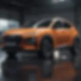 Hyundai Kona showcasing its modern design